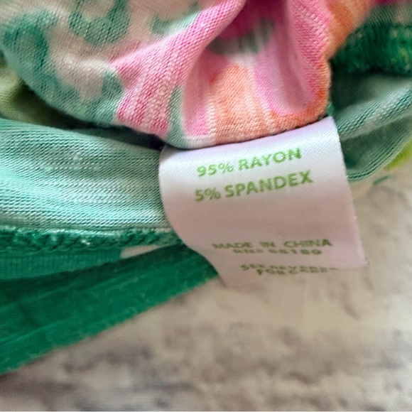 Lilly Pulitzer Cara Resort Knit Dress L | Floral Dolman Sleeve Mini - Picture 3 of 4